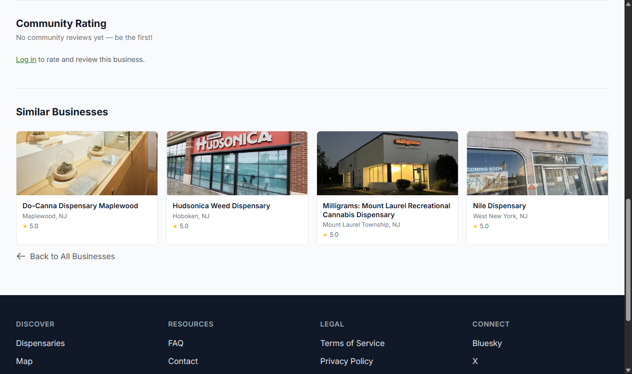 How to Rate and Review a Business on njlegalize.me