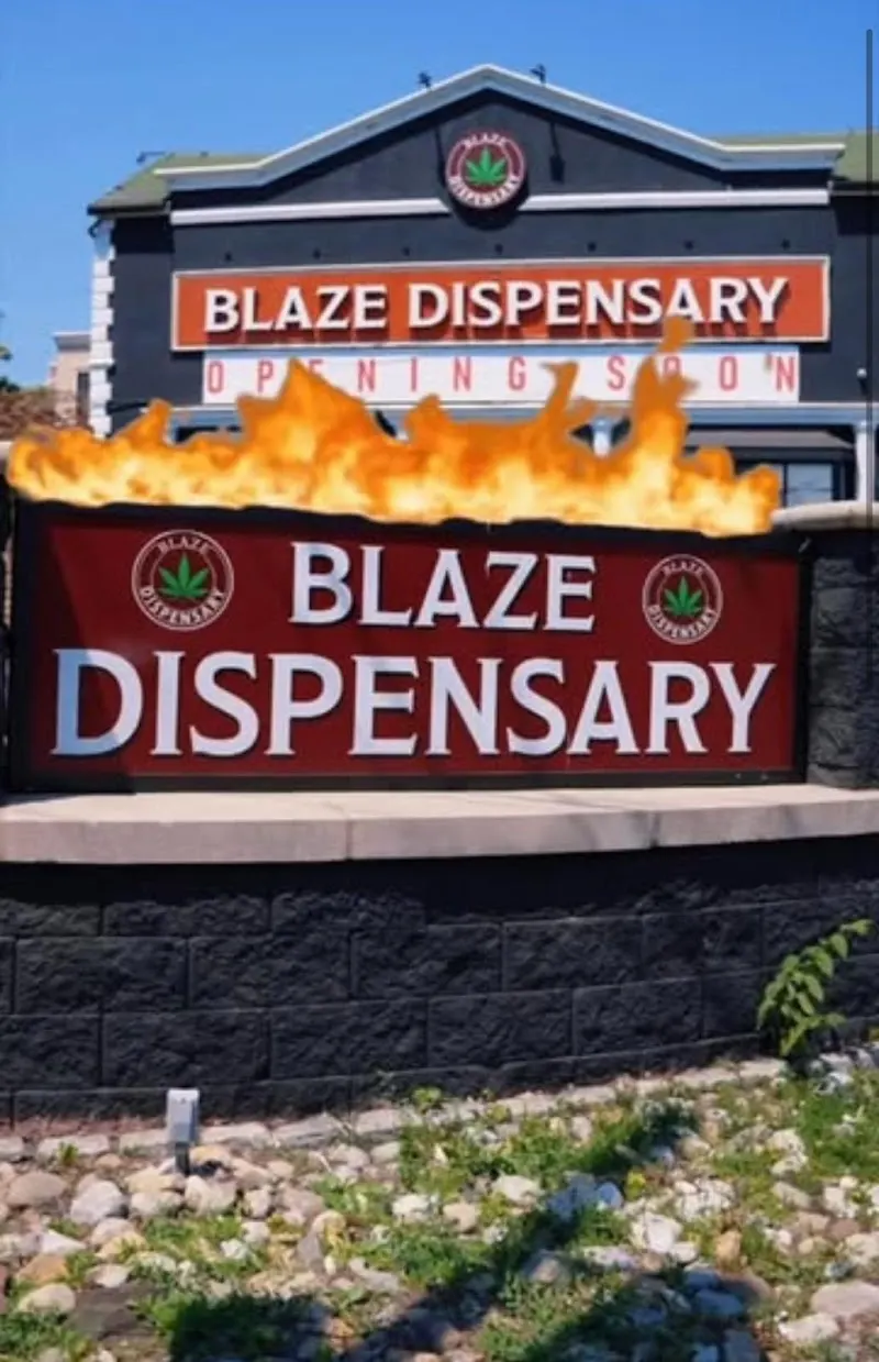 BLAZE DISPENSARY logo