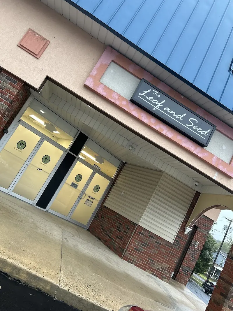 The Leaf and Seed Dispensary logo