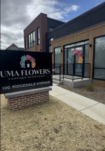 Uma Flowers Cannabis Dispensary Morristown storefront photo