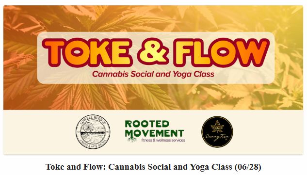 Toke and Flow: Cannabis Social and Yoga Class