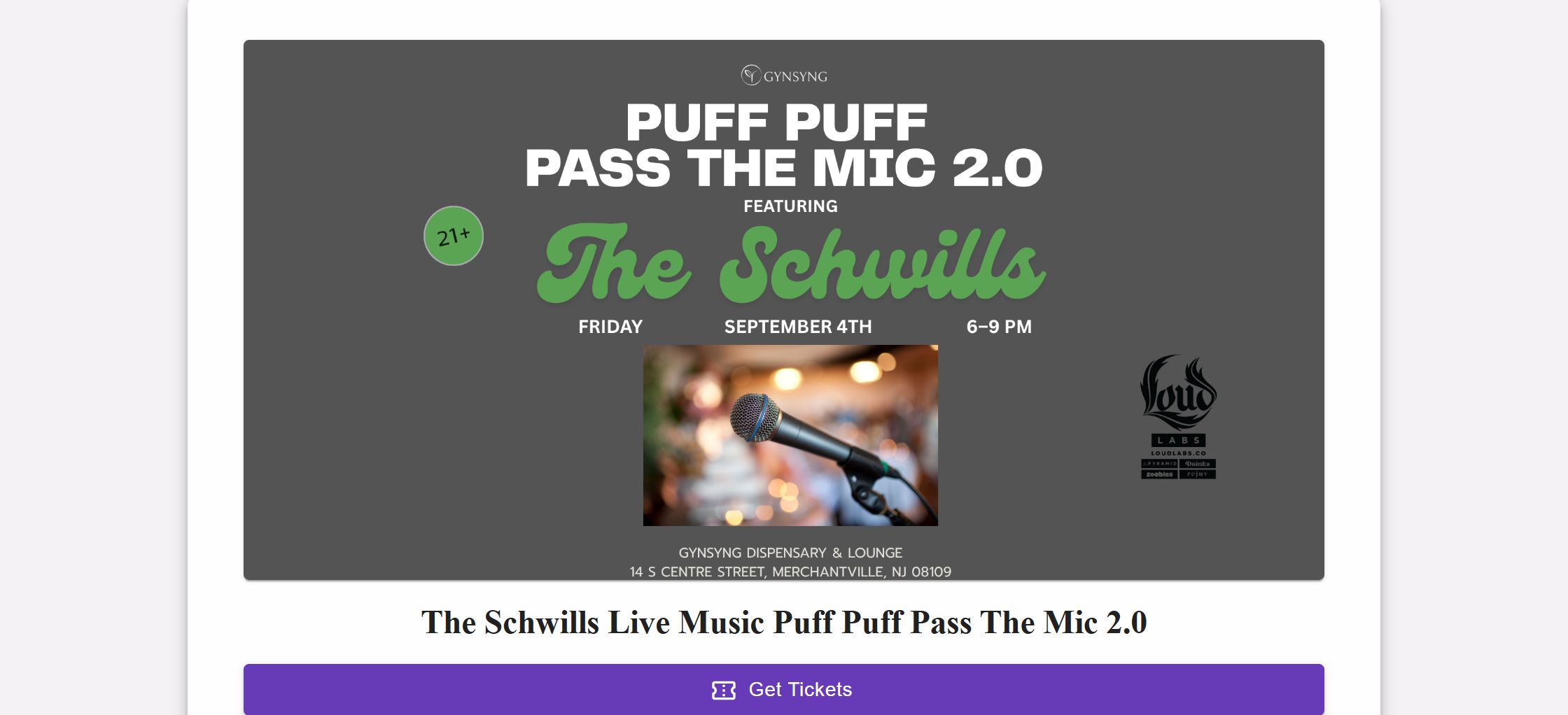 Puff Puff Pass The Mic 2.0 featuring The Schwills