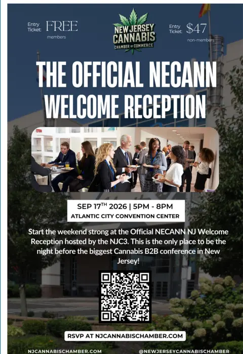 The Official NECANN Welcome Reception Hosted by the NJC3
