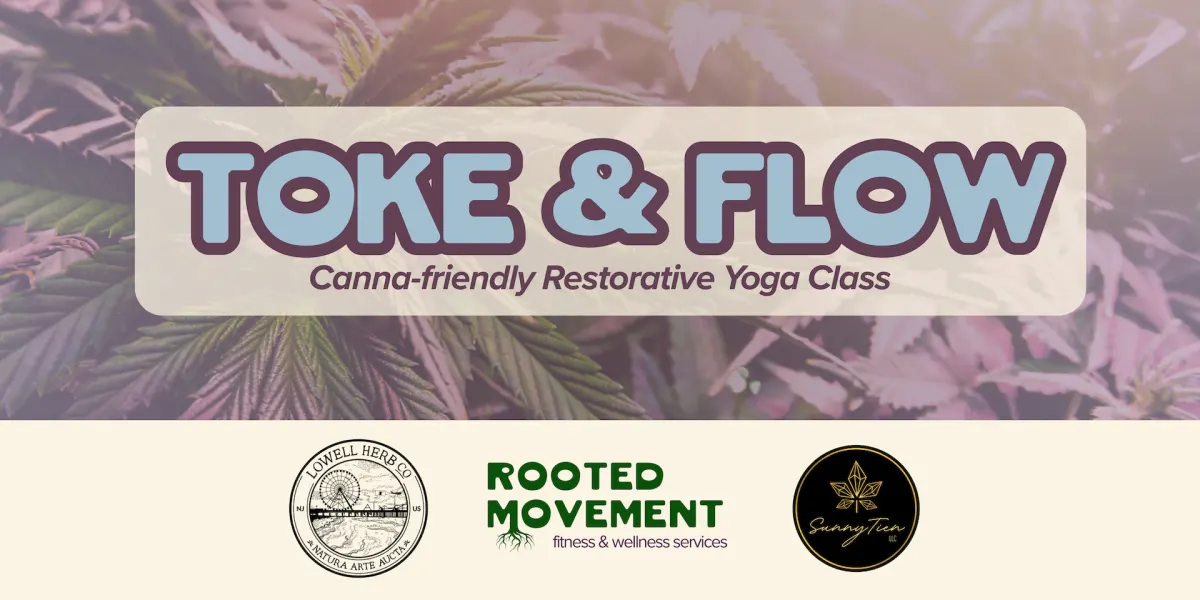 Toke and Flow: 12pm Cannabis Yoga and Social (Sept 27)