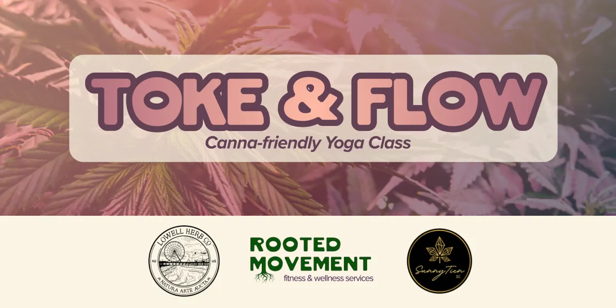 Toke and Flow: 12pm Cannabis Yoga and Social (Oct 25)