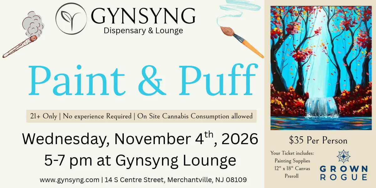 Paint and Puff Saturday November 4th