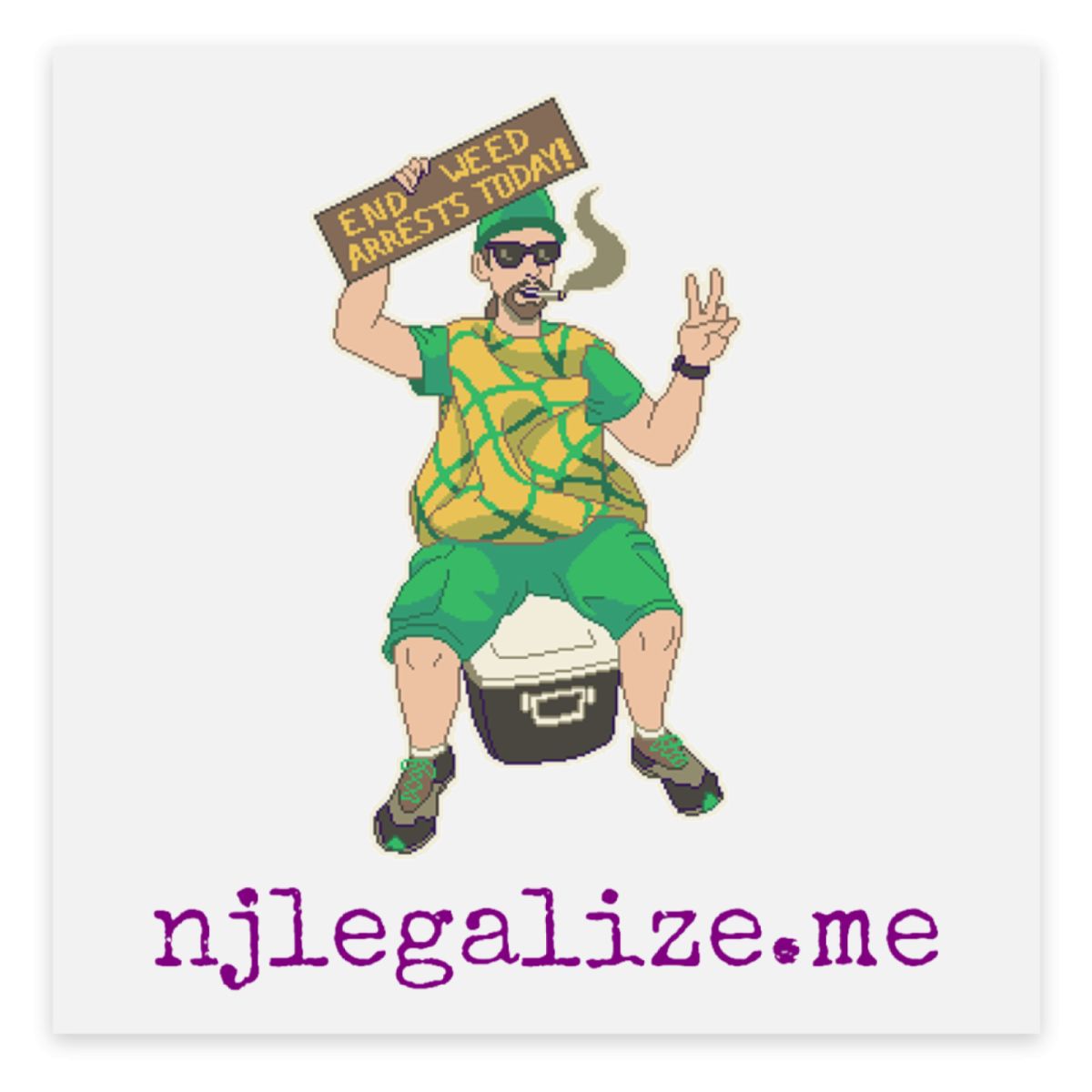 Clear Background Pixel Art Pineapple Guy